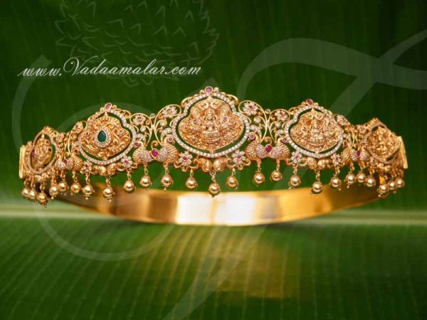 Odiyanam Antique Double Side Design Lakshmi Vaddanam Hip Belt Buy Now