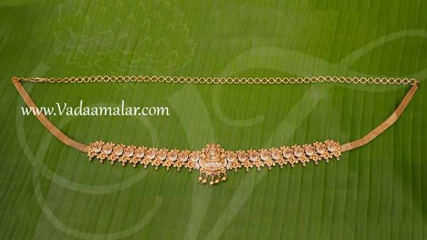 Oddiyanam Lakshmi Antique Design Kamarpatta For Bridal Hip Chain Buy Now