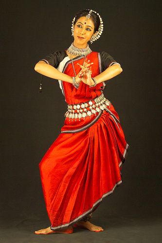 Simple Odissi dance costume dress Cotton - Custom stitched