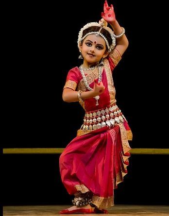 Traditional Odissi costume Kids Girls dance dress costumes - Buy Online