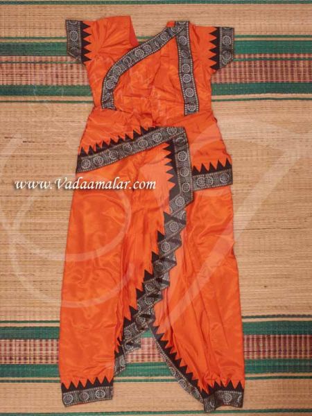Odissi Dance Costume Odisy Orange Costume Orrisi Dress Design buy Online