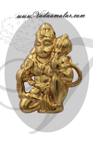 Lord Hanuman pendant with gold plated Buy now