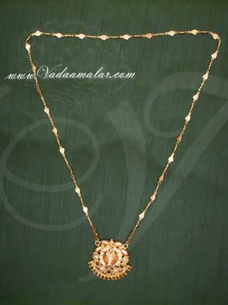 Lakshmi Dollar Pendant Designs - Buy Indian Pendant Sets Online Now