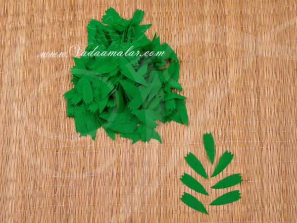 Green Leaves Tulsi Thulsi Petal Cloth Leaf Decoration Available online - 2000 pieces