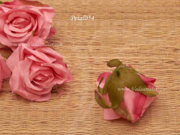 Light Pink Rose Artificial Heads Flower Roja Buy Now 10 pieces