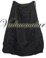 Black Readymade Ready Made to Wear Saree Petticoat Inskirt PettyCoat Petticoats