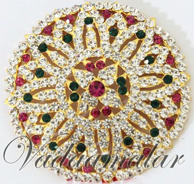 Hair Ring Stone Jewellery Jewelry Jurapin Raakodi Rakodi Indian Bridal Head Ornament