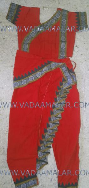 38 size Ready to wear Odissi Dance Costume Made Children Girls Dance Designs Online