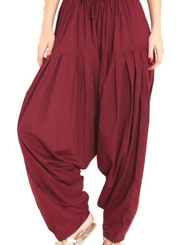 Patiala model Pant Bottom for Kameez India Pants Pure Cotton Colours