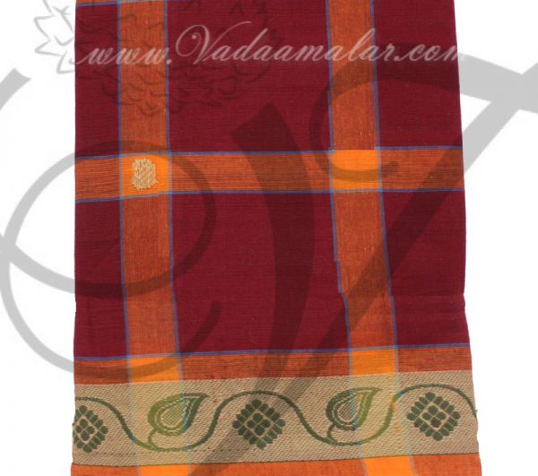 Traditional  Pure Cotton Saree Buy Online