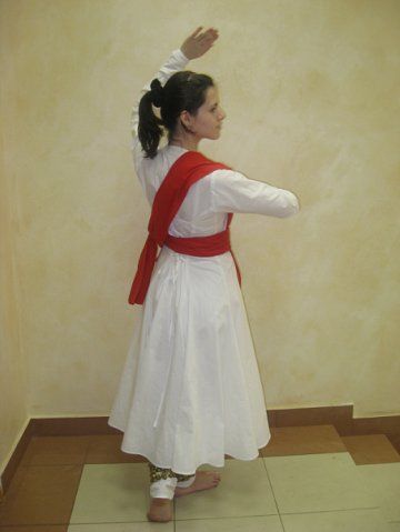 Traditional Simple Indian Kathak Dance Costume in Satin All colours