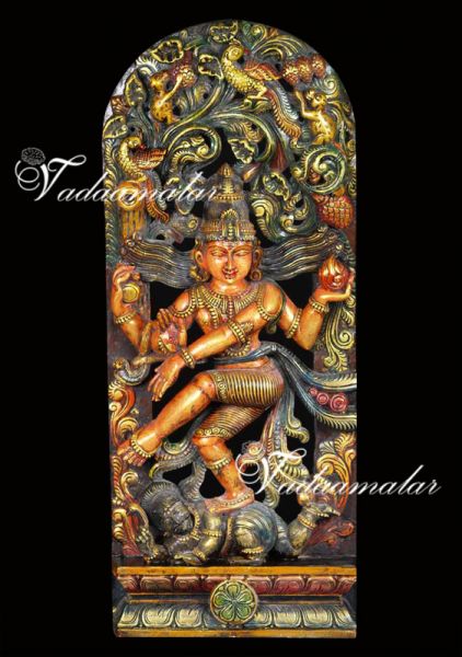 Lord Natarajar Carvings Traditional stage decorations India dance art or cultural gatherings
