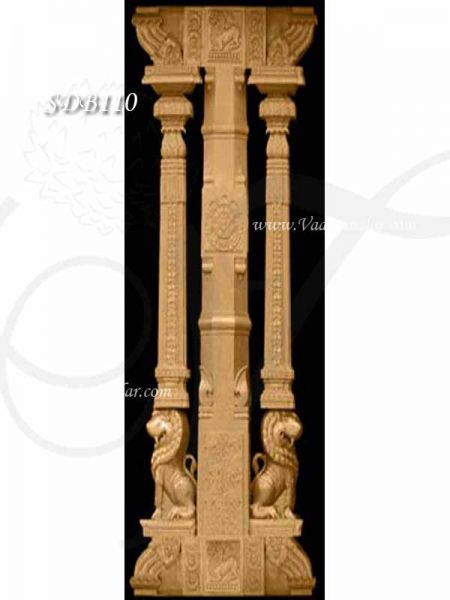 Flex Printer Backdrop Depicting Indian Pillar Stage decoration Buy Online