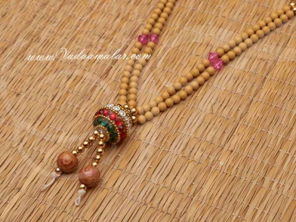 Small Deity Statue Beads Necklace Maala Buy Now 2 pieces