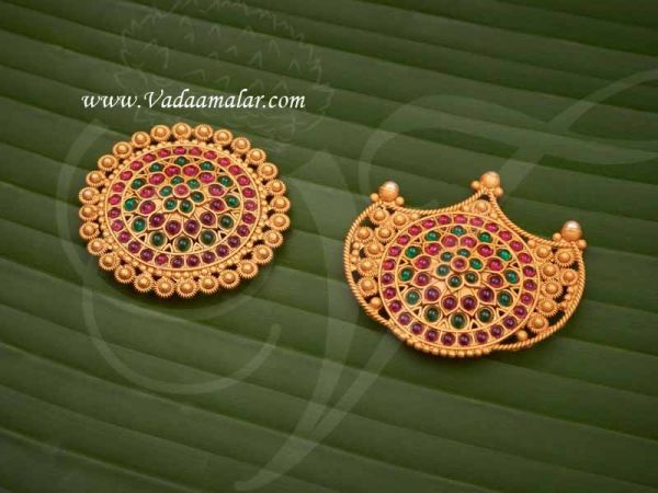Chandara Sooriyan Antique Design Indian Bridal Accessories Sun and Moon Buy Now 