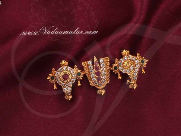Vishnu Sangu Chakaram Mangalsutra Micro Gold plated Buy Thali online