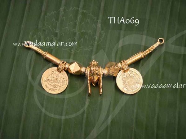 Thiru Mangalyam Thulasi Kelpo potha Thali Wedding Micro Gold Plated 