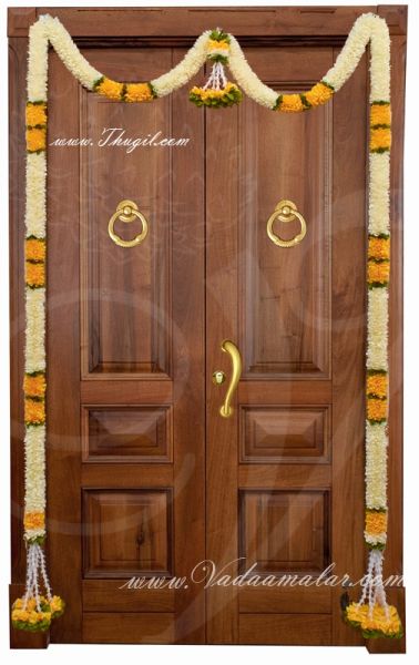 8 feet tall Jasmine Design Flower Door Decorative Synthetic Buy Now