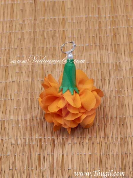 Orange Marigold Flower Samanthi Cloth Hangings buy online 