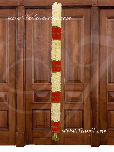 Thick Flower Toran Thoranam Festival Mandap Hall Decorative - 1 meter