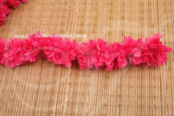 Cloth Artificial Pink Jasmine Flowers Wedding Venue Festival Decoration Buy Now - 10 meters