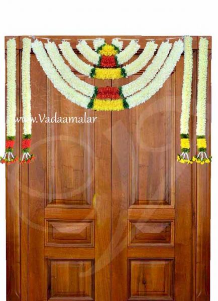 Jasmine Design Door Decoration For Weddings Indian Venue Entrance Flower Buy Now