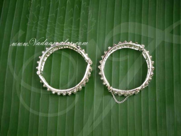 Bangle German Silver Kada Indian Bracelet Buy Now - 2 pieces