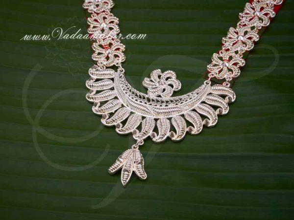 White Metal Necklace Jewellery India Odissi Tribal Dance Ornaments Buy Online