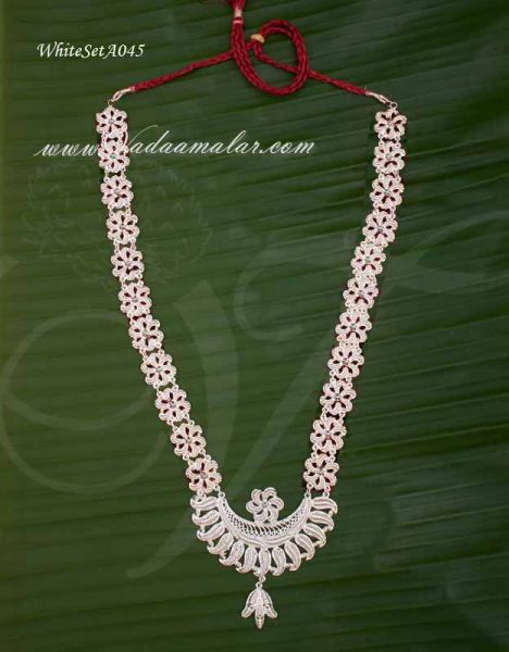 White Metal Necklace Jewellery India Odissi Tribal Dance Ornaments Buy Online