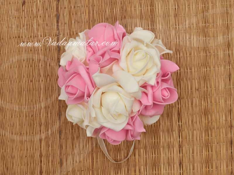 Wedding Foam Rose Flower Ball For Flower Kissing Balls Party Bouquet 14cm Newest 